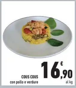 Conad COUS COUS CON POLLO E VERDURE offerta