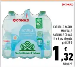 Conad FARDELLO ACQUA MINERALE NATURALE CONAD offerta