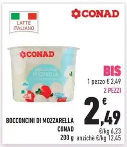 Conad BOCCONCINI DI MOZZARELLA CONAD offerta