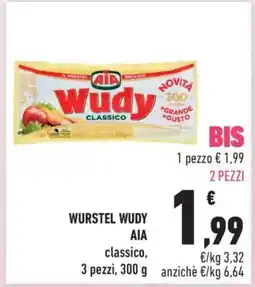 Conad WÜRSTEL WUDY AIA offerta