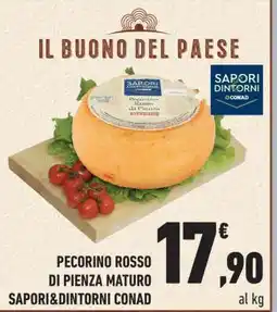 Conad Pecorino Rosso di Pienza Maturo offerta