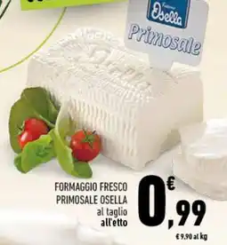Conad Formaggio Fresco Primosale Osella offerta