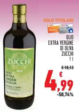 Conad Olio Extra Vergine di Oliva Zucchi offerta