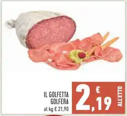 Conad IL GOLFETTA GOLFIERA offerta