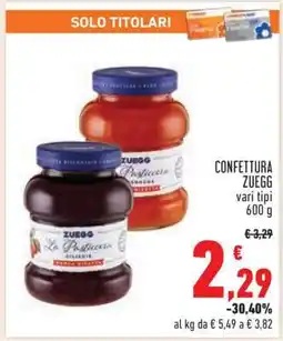 Conad Confettura ZUEGG offerta