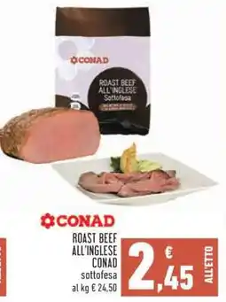Conad ROAST BEEF ALL'INGLESE CONAD offerta