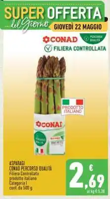 Conad ASPARAGI CONAD PERCORSO QUALITÀ offerta