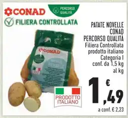 Conad PATATE NOVELLE CONAD offerta
