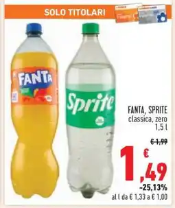 Conad FANTA/SPRITE offerta