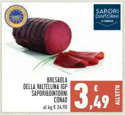 Conad Bresaola della Valtellina IGP offerta