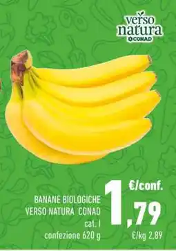 Conad Banane Biologiche Verso Natura Conad offerta