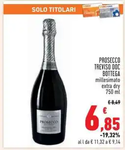 Conad PROSECCO TREVISO DOC BOTTEGA offerta