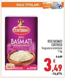 Conad Riso Basmati Curtiriso offerta
