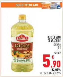 Conad Olio di Semi di Arachide Sagra offerta