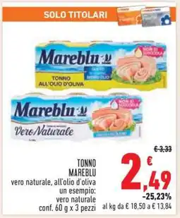 Conad TONNO MAREBLU offerta