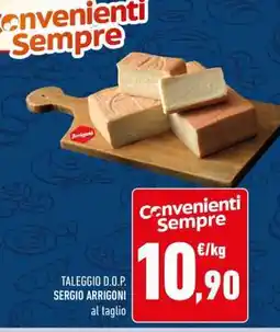 Conad Taleggio D.O.P. Sergio Arrigoni al taglio offerta