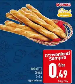 Conad Baguette Conad offerta