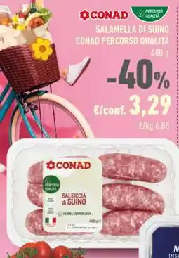 Conad SALAMELLA DI SUINO CONAD PERCORSO QUALITÀ offerta