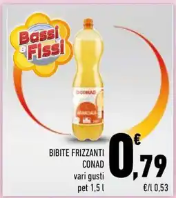 Conad BIBITE FRIZZANTI CONAD offerta