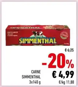 Conad CARNE SIMMENTHAL offerta