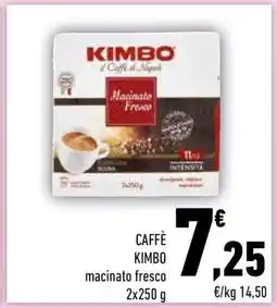 Conad CAFFÈ KIMBO macinato fresco offerta