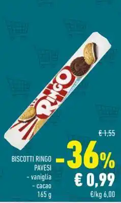 Conad BISCOTTI RINGO PAVESI offerta