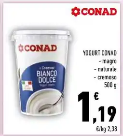 Conad Yogurt Conad offerta