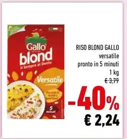 Conad Riso Blond Gallo offerta
