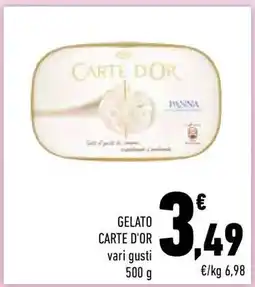 Conad Gelato Carte D'Or offerta