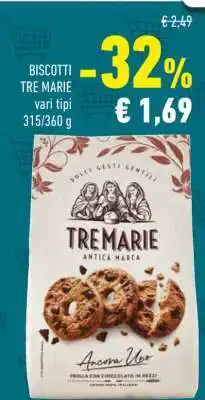 Conad BISCOTTI TRE MARIE offerta