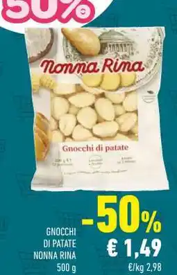 Conad Gnocchi di Patate Nonna Rina offerta