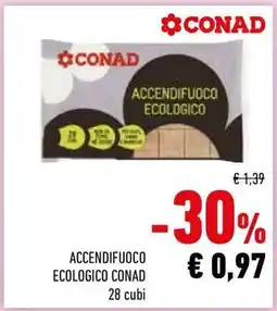 Conad ACCENDIFUOCO ECOLOGICO CONAD offerta