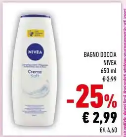 Conad BAGNO DOCCIA NIVEA offerta