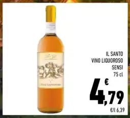 Conad IL SANTO VINO LIQUOROSO SENSI offerta