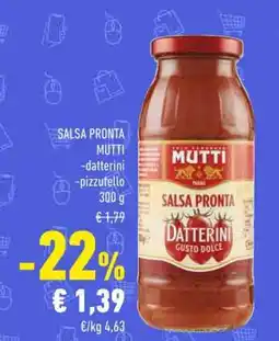 Conad SALSA PRONTA MUTTI offerta