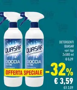Conad DETERGENTI QUASAR vari tipi offerta