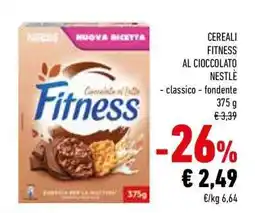 Conad CEREALI FITNESS AL CIOCCOLATO NESTLÈ offerta