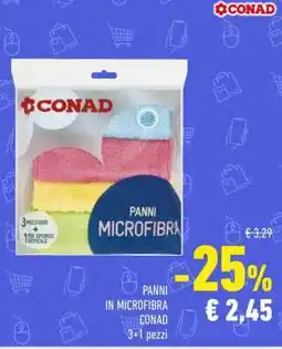 Conad PANNI IN MICROFIBRA CONAD offerta