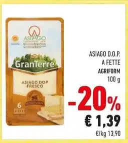 Conad Asiago D.O.P. a Fette offerta