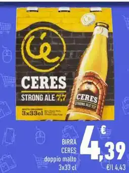 Conad Birra Ceres offerta