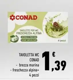 Conad TAVOLETTA WC CONAD offerta