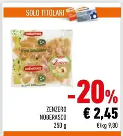Conad ZENZERO NOBERASCO offerta