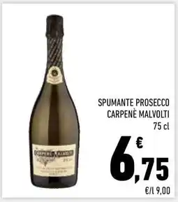Conad Spumante Prosecco Carpenè Malvolti offerta