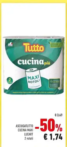 Conad ASCIUGATUTTO CUCINA MAXI LUCART offerta