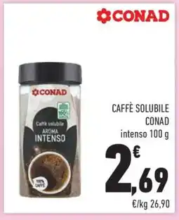 Conad CAFFÈ SOLUBILE CONAD offerta
