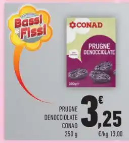 Conad PRUGNE DENOCIOCILATE CONAD offerta