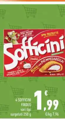 Conad 4 Sofficini Findus offerta