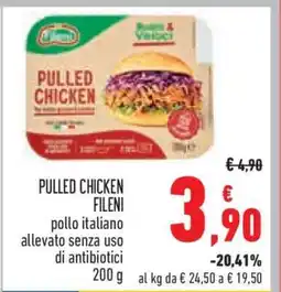 Conad PULLED CHICKEN FILENI offerta