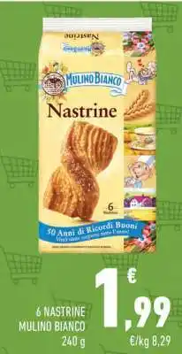 Conad 6 Nastrine Mulino Bianco offerta