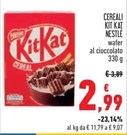 Conad CEREALI KIT KAT NESTLÉ offerta